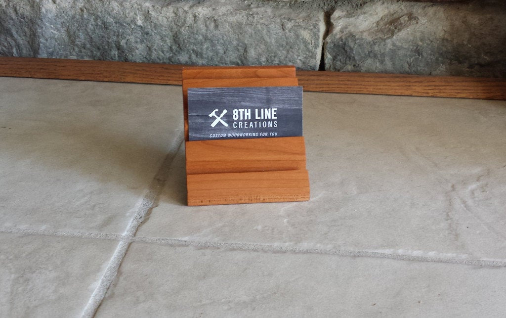 4 Card Cherry Business Card Holder Business Card Holders 8th Line Creations