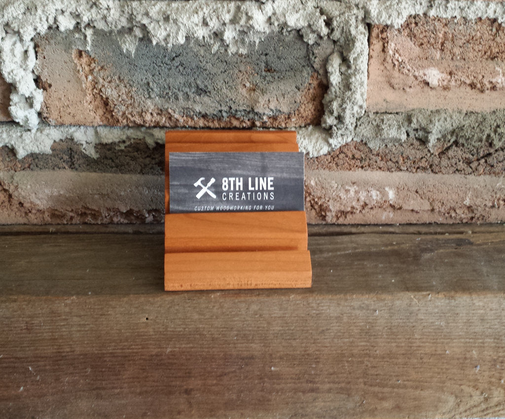 4 Card Cherry Business Card Holder Business Card Holders 8th Line Creations