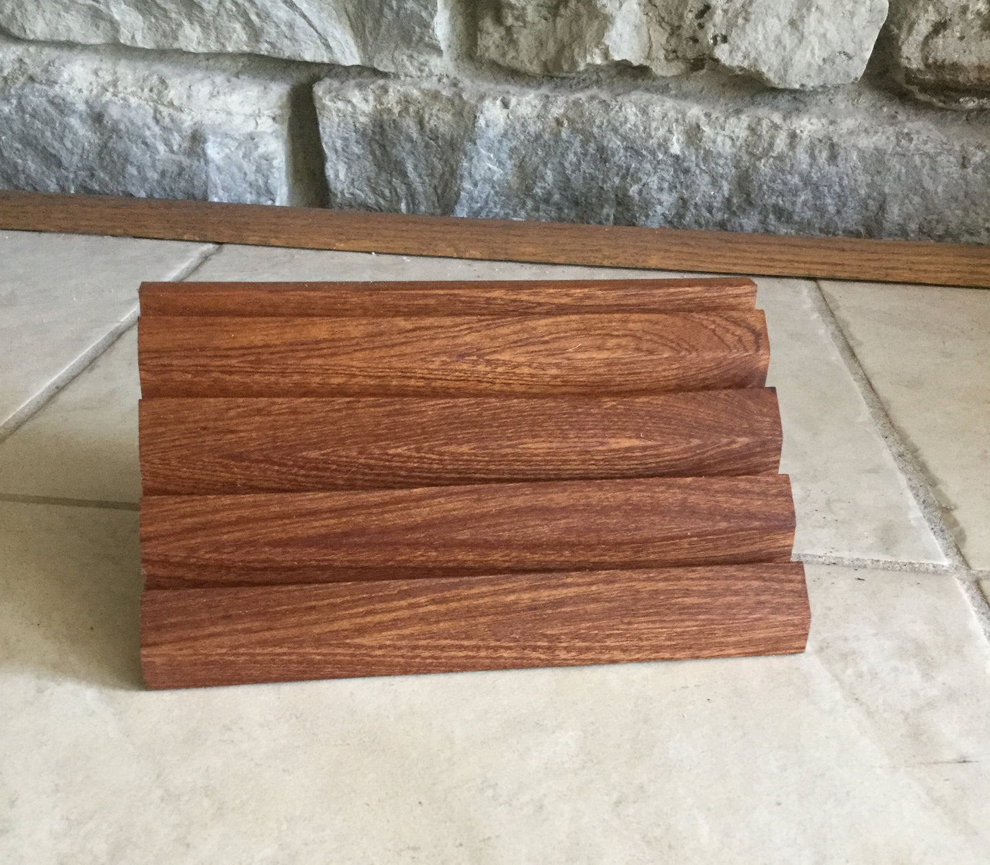 8 Card Business Card Holder - Made from Sapele (Mahogany) Business Card Holders 8th Line Creations