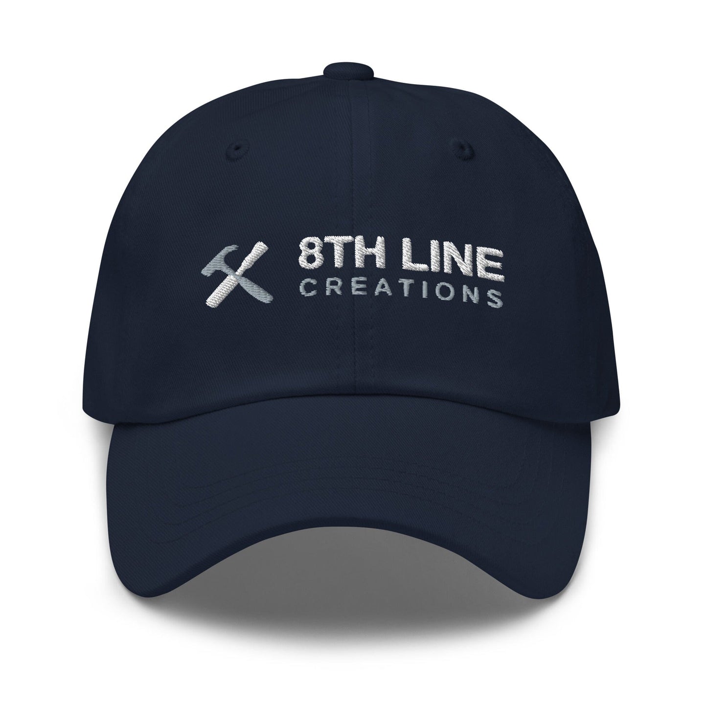 8th Line Dad hat 8th Line Creations Navy