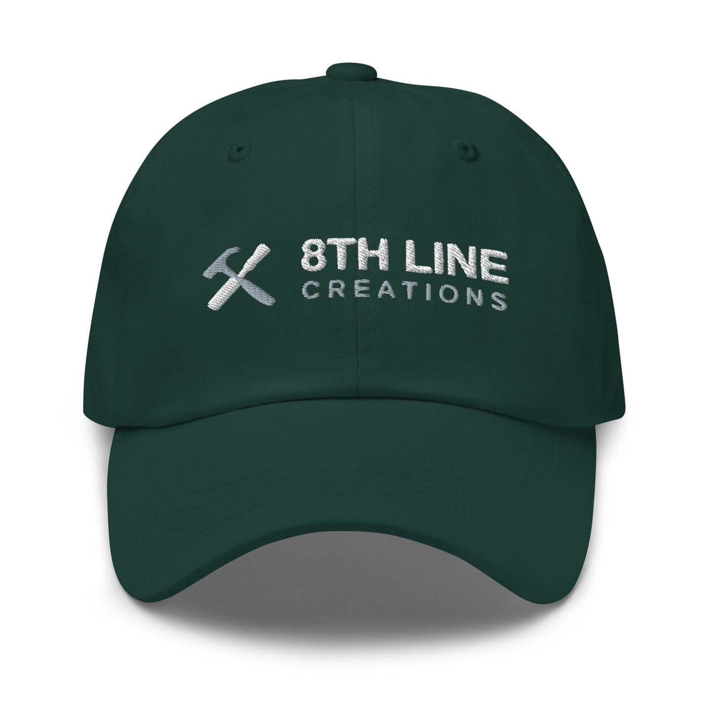 8th Line Dad hat 8th Line Creations Spruce