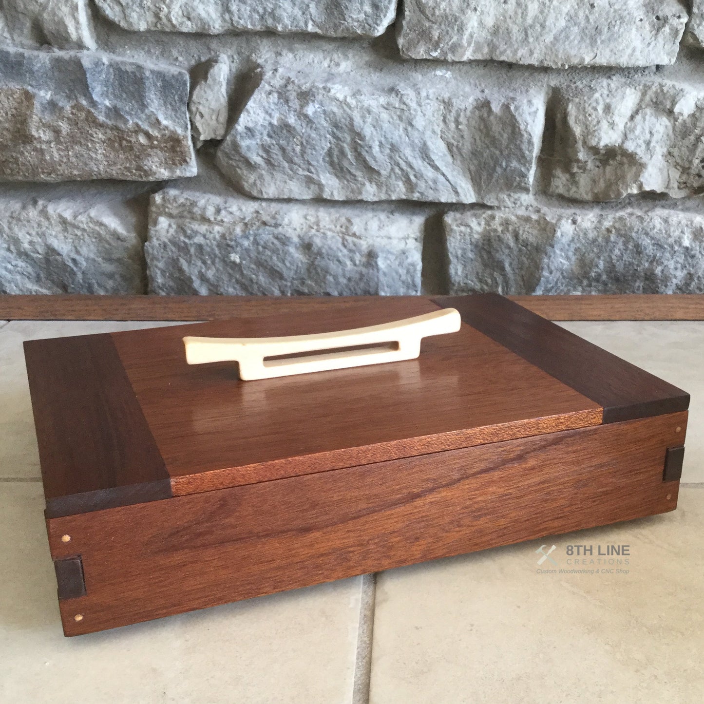 Anidorba Mahogany Keepsake / Jewellery Box Keepsake Box / Jewellery Box 8th Line Creations