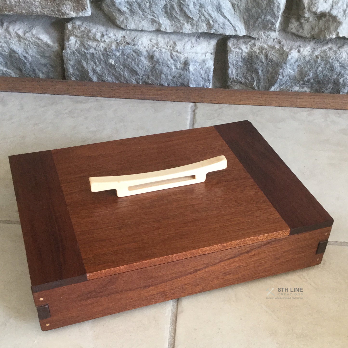 Anidorba Mahogany Keepsake / Jewellery Box Keepsake Box / Jewellery Box 8th Line Creations