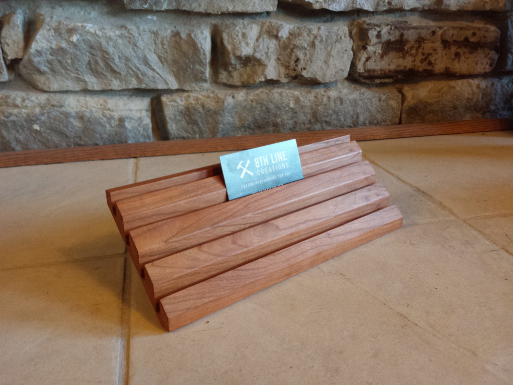 Cherry 12 Card Business Card Display Business Card Stands 8th Line Creations