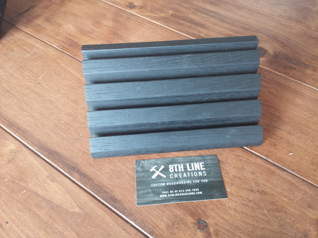 Multiple Business Card Holder - 4 Tier - 8 Card - Black Business Card Holders 8th Line Creations