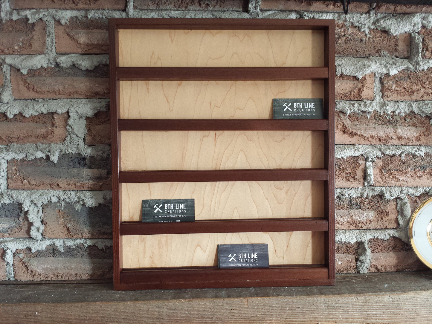 Wall Mounted Business Card Holder Wall mounted Business Card Holders 8th Line Creations