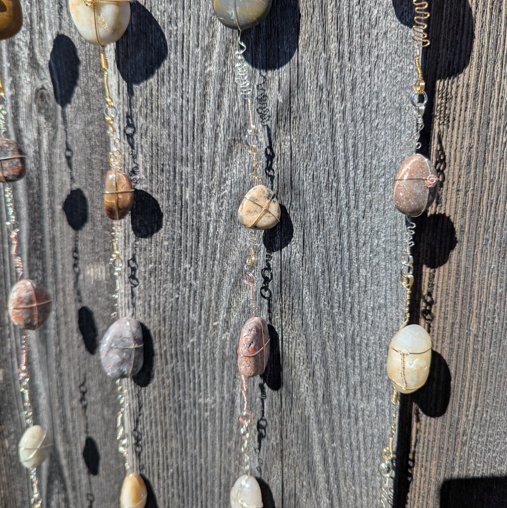 Rock Art Sun Catcher - Home Sweet Home Rock Art 8th Line Creations 