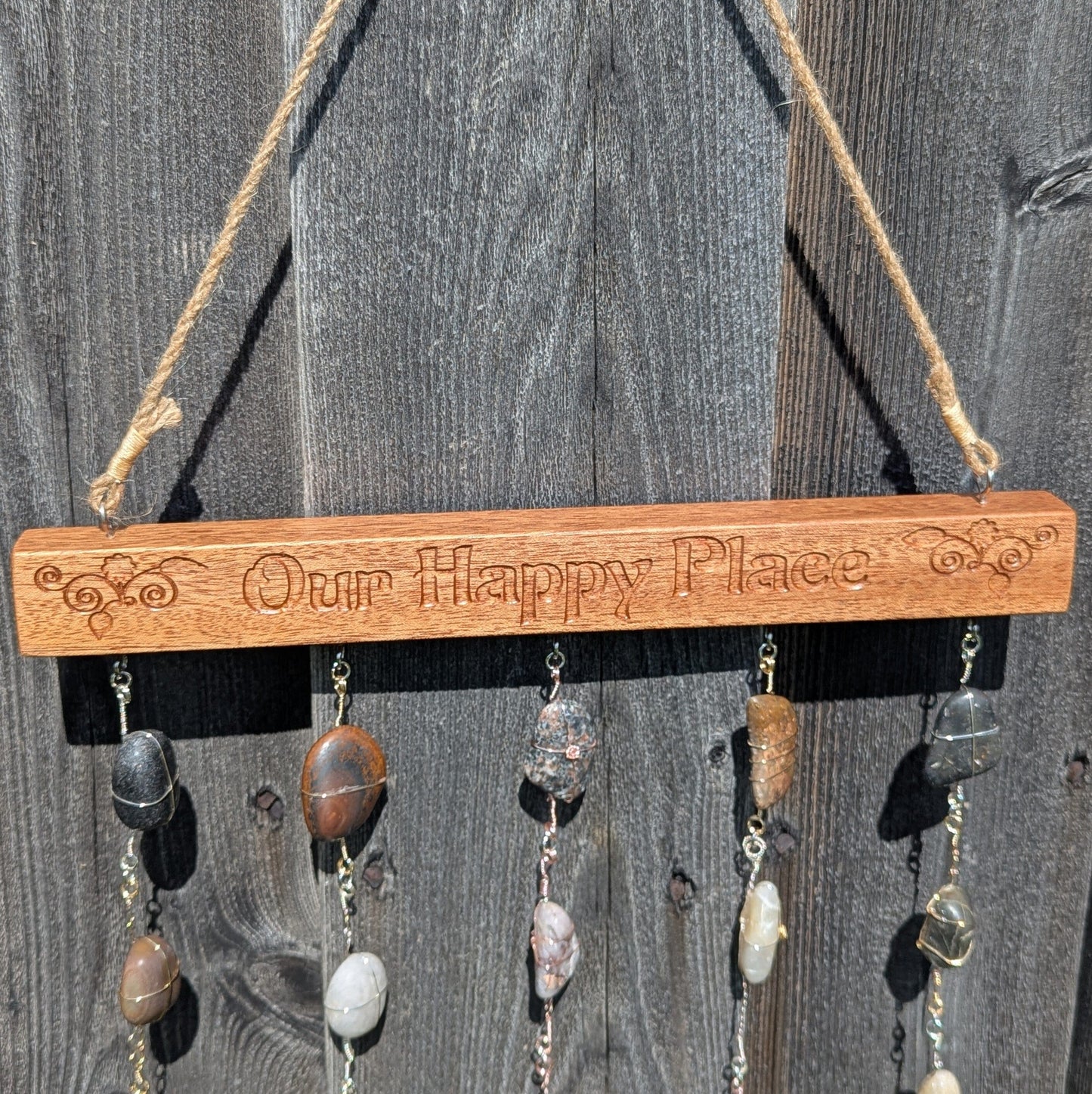 Rock art Sun catcher Rock art 8th Line Creations 
