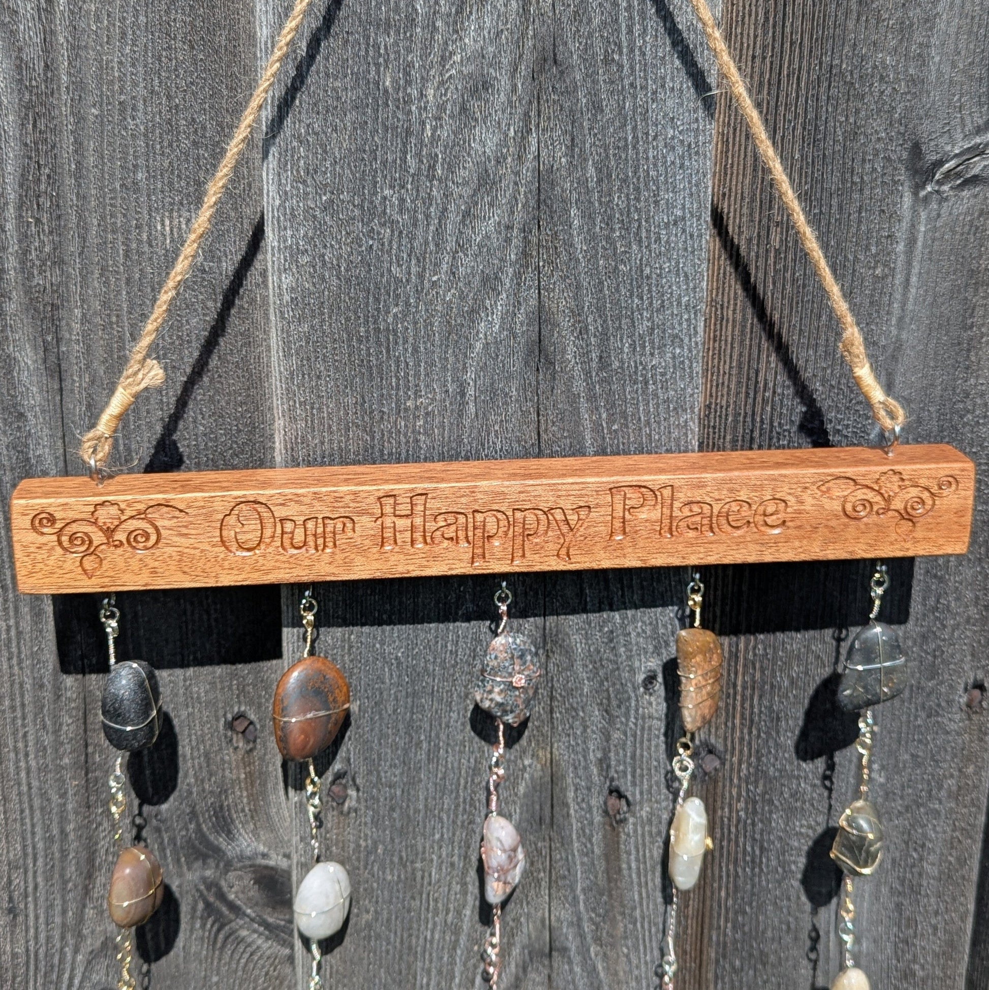 Rock art Sun catcher Rock art 8th Line Creations 