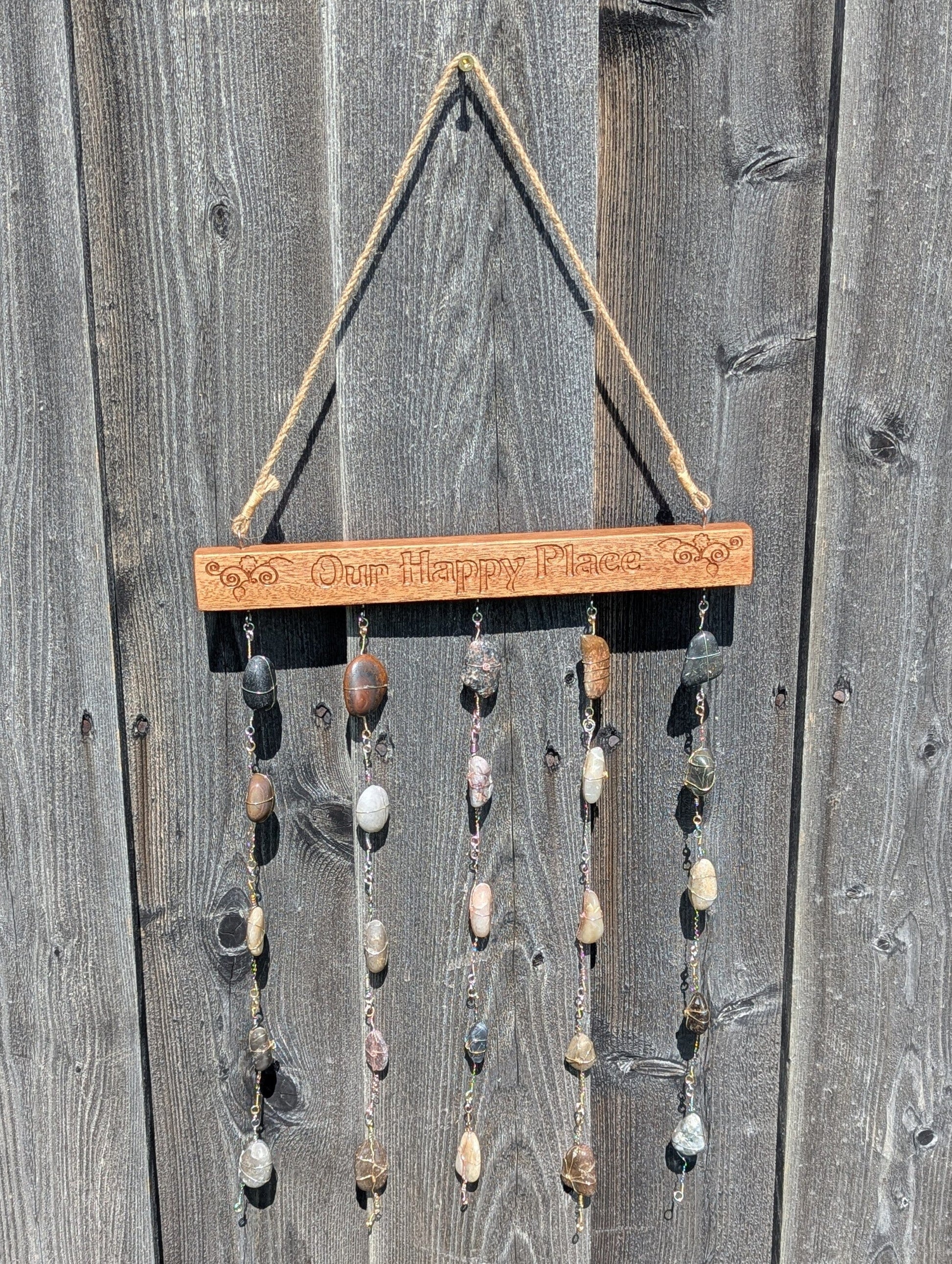 Rock art Sun catcher Rock art 8th Line Creations 
