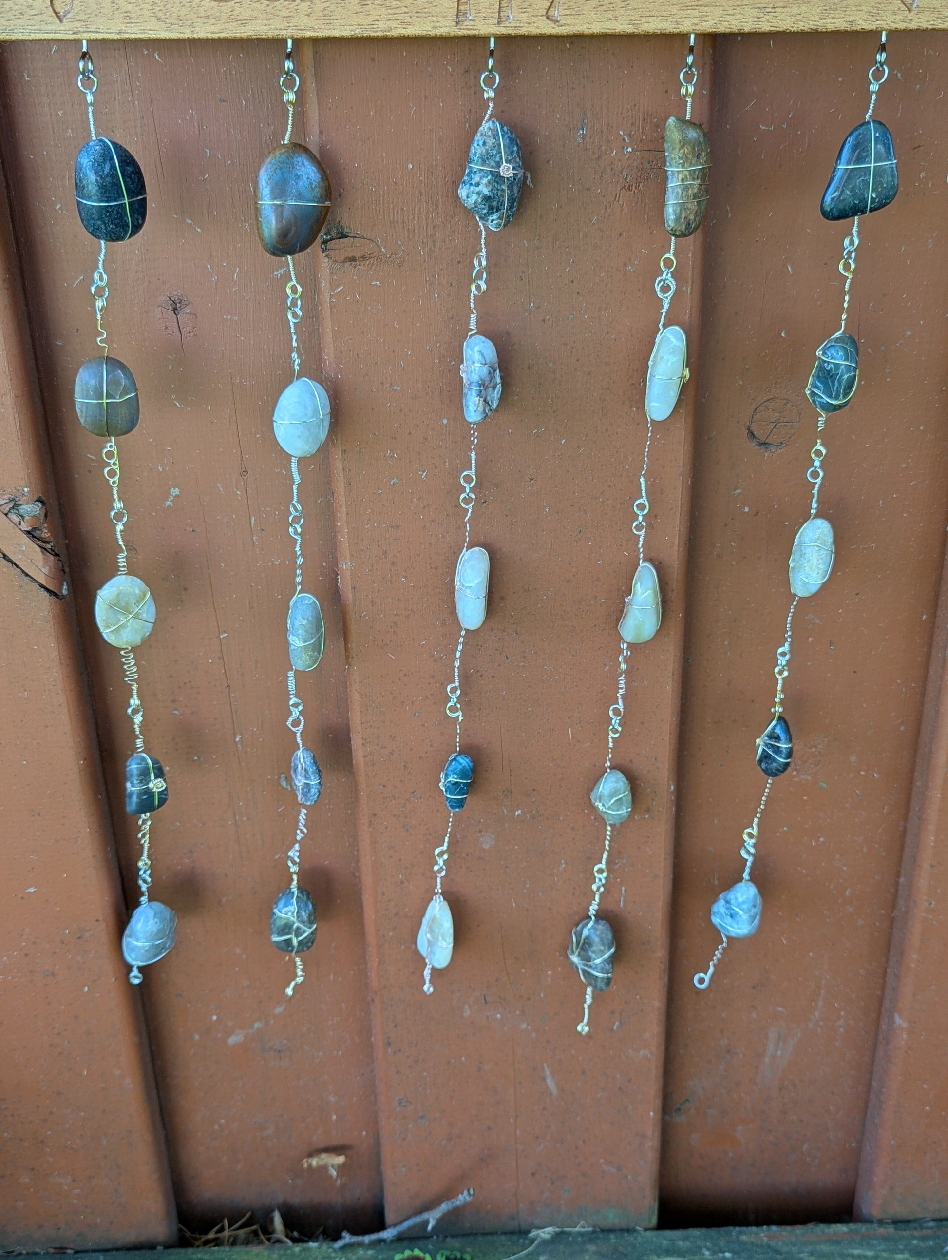 Rock art Sun catcher Rock art 8th Line Creations 