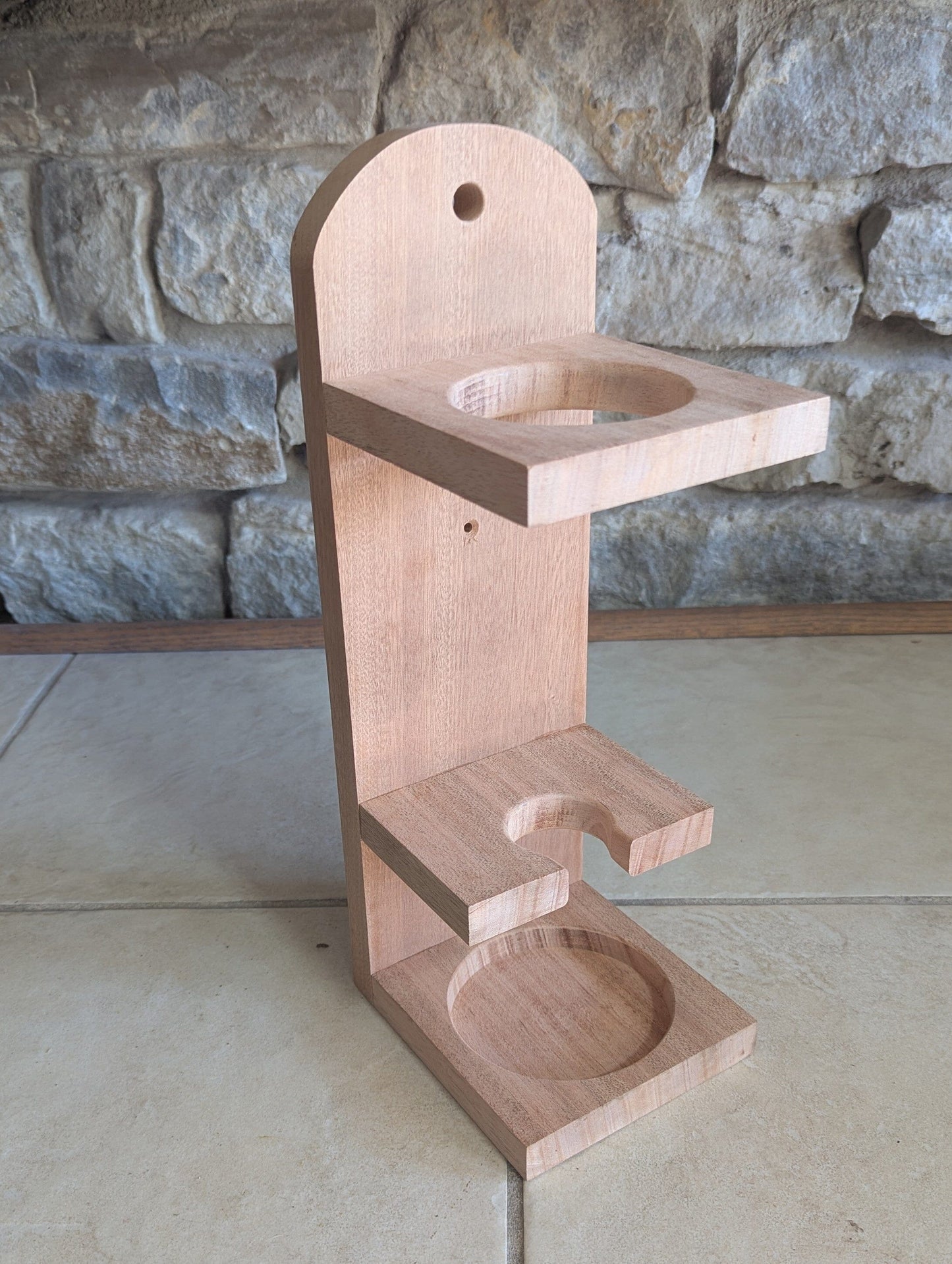 Wine bottle bird feeder 8th Line Creations 