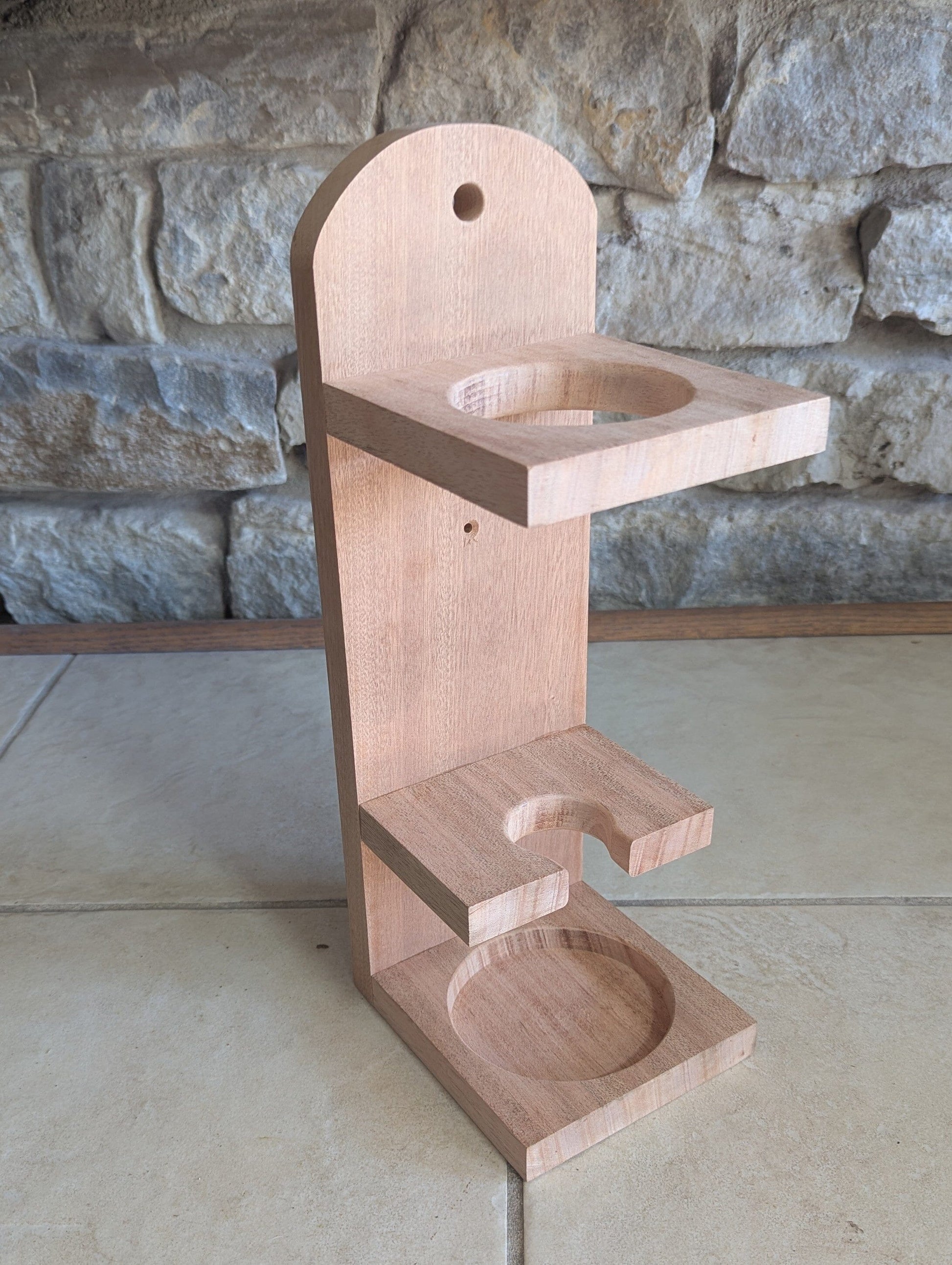Wine bottle bird feeder 8th Line Creations 