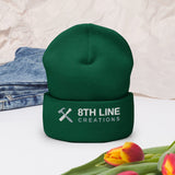 8th Line Cuffed Beanie 8th Line Creations 