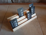 Business Card Display - 12 Cards - Maple Business Card Stands 8th Line Creations 