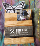 Business Card Display - Black - 4 Card Business Card Holders 8th Line Creations 