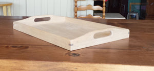 Handcrafted Unfinished Oak Serving Tray Serving Trays 8th Line Creations 
